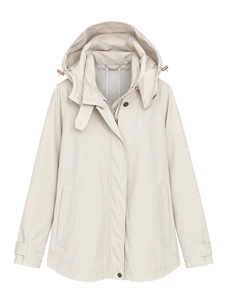 Mabrun Kapuzenjacke Ivory